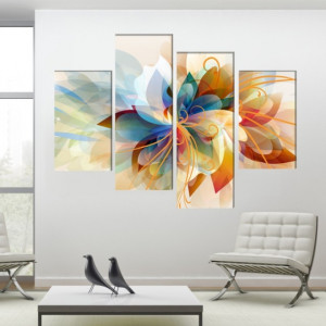Multicanvas Modern Floral SFR56