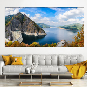 Tablou Barajul și Lacul Vidraru - Munții Făgăraș ROM18