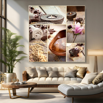 Tablou Canvas Colaj Sapun Artizanal Aromaterapie MSP61