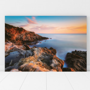 Tablou Canvas Apus de Soare pe Coasta TOPSN16