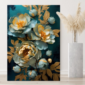 Tablou Canvas Aranjament Floral Artistic TPF48