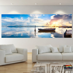 Tablou Panoramic Barca in Larg BFS19B