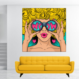 Tablou POP ART WOW PVS16