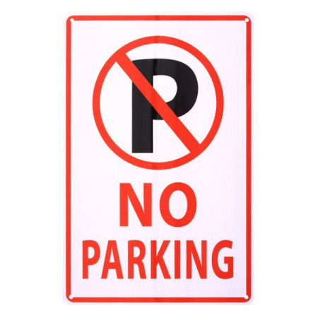 Indicator "No parking", 30x20 cm