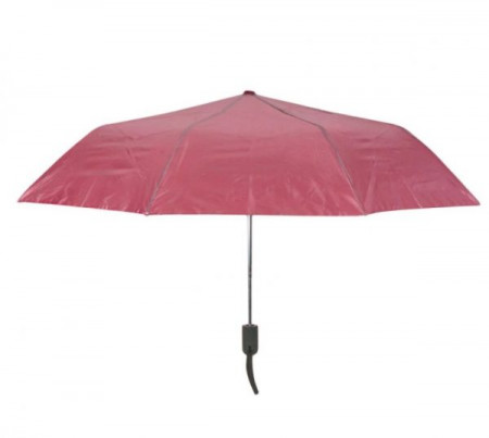Umbrela Lejla, pentru fete, culoare roz metalic