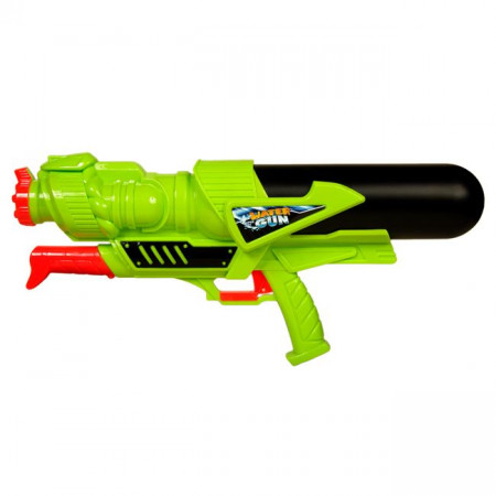 Pistol cu apa pentru copii, UBX, Verde-Negru, 38 cm