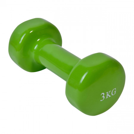 Greutate fitness, Lejla, verde, 3 kg