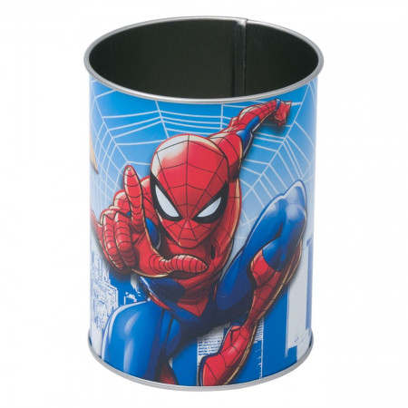 Suport pentru pixuri/creioane, Lejla model Spider-Man, 8×10 cm