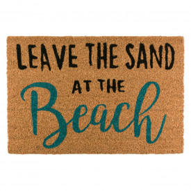 Covor usa de exterior, Lejla din nuca de cocos, 60×40 cm,Leave The Sand at The Beach