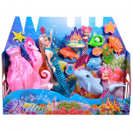 Jucarie lumea marina, Doll Mermaid Fish, CST