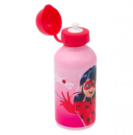 Sticla pentru copii, Lejla, din aluminiu, 500 ml, Ladybug