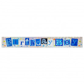 Banner Lejla, Birthday Boy, 266×11 cm