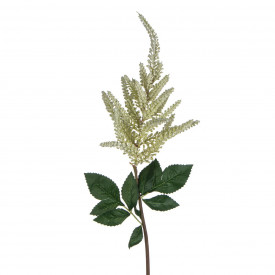 Crenguta verde, Lejla, cu flori albe, 80 cm