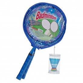 Racheta badminton, Lejla, albastru, 46 cm