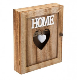 Suport pentru chei Lejla, din lemn, love home, 21x6x26 cm