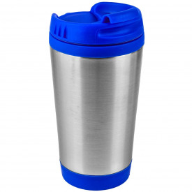 Shaker metalic, Lejla, cu capac albastru, 340 ml