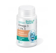 OMEGA 3 1000MG + VITAMINA E 90CPS ROTTA NATURA
