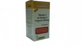 OMEGA-3 SI OMEGA-6 VEGETAL 600mg 60cps(moi) HOFIGAL