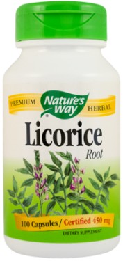 LICORICE 450mg 100 capsule (lemn dulce) Secom