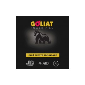 GOLIAT POWER PILLS (NOUL TIANLI, VIAGRA VEGETALA) 4 CPS SUPER POTENTA/EFECT MAXIM