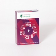 CA+MG+ZN+VIT D3+SELENIU 30CPR REMEDIA