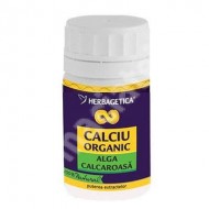 CALCIU ORGANIC ALGA CALCAROASA 30cps HERBAGETICA