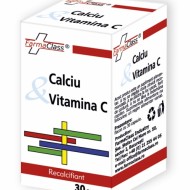 CALCIU&VITAMINA C 30CPS Farmaclass