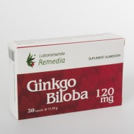 GINKGO BILOBA 120MG 30CPS REMEDIA