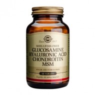 GLUCOSAMINE HYALURONIC ACID, CHONDROITIN, MSM 60cpr SOLGAR
