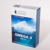 OMEGA 3-ULEI DE PESTE 1000MG 30CPS REMEDIA