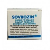 SOVROZIN CREMA SOVARF,ROZMARIN SI CONIFERE 50ML ELZIN PLANT