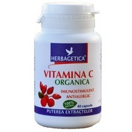 VITAMINA C ORGANICA 60 cps HERBAGETICA