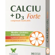 CALCIU+VITAMINA D3 FORTE 30CPR POLIPHARMA