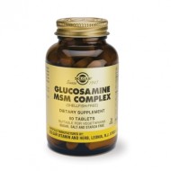 GLUCOSAMINE MSM COMPLEX (Shellfish Free)  60cpr SOLGAR