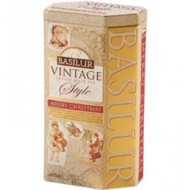 CEAI VINTAGE MERRY CHRISTMAS 100GR BASILUR TEA