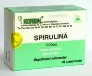 SPIRULINA FORTE 500mg 40cps HOFIGAL