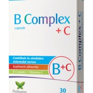 B COMPLEX+C 30CPS POLIPHARMA