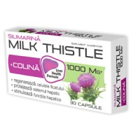 MILK THISTLE + COLINA 30CPR ZDROVIT
