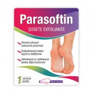 PARASOFTIN SOSETE EXFOLIANTE 1 PERECHE ZDROVIT