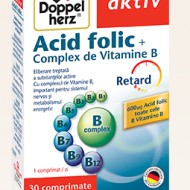 ACID FOLIC+COMPLEX VITAMINE B 30CPR DOPPEL HERZ