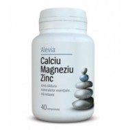 CALCIU+MAGNEZIU+ZINC 40CPR ALEVIA