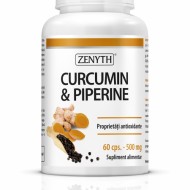 CURCUMIN&PIPERINE 60CPS ZENYTH