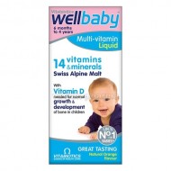 WELLBABY MULTI-VITAMIN LICHID 150ML VITABIOTICS LTD