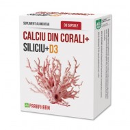 CALCIU CORALI+SILICIU+D3 30CPS Quantum Pharm