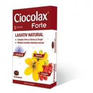CIOCOLAX FORTE 20 DRAJEURI SOLACIUM PHARMA