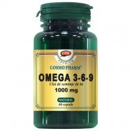 ULEI SEMINTE IN 1000mg (FLAX SEED OIL) 30cps COSMOPHARM