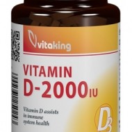 VITAMINA D2000UI 90CPS Vitaking