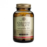 CALCIUM CITRATE 250mg with VITAMIN D3 tabs 60cps SOLGAR
