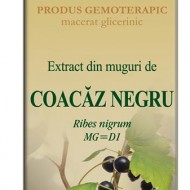 EXTRACT MUGURI COACAZ NEGRU 50ML Ribes nigrum MG=D1 PLANTEXTRAKT