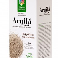ARGILA Flacon 60 cps 700 mg/capsula NOU!!! SANTO RAPHAEL